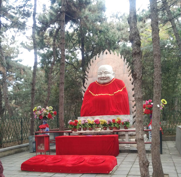 和同事去红螺寺拜佛爬山