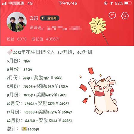 花生日记如何定位朋友圈用心经营